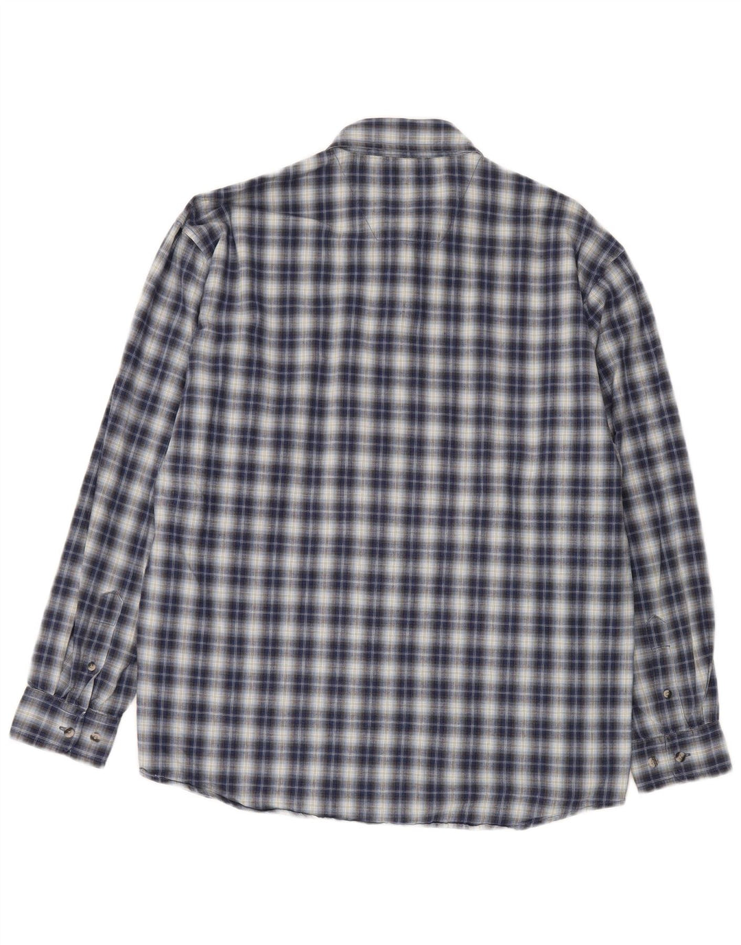 Ανδρικό πουκάμισο Wrangler XL Blue Check Cotton