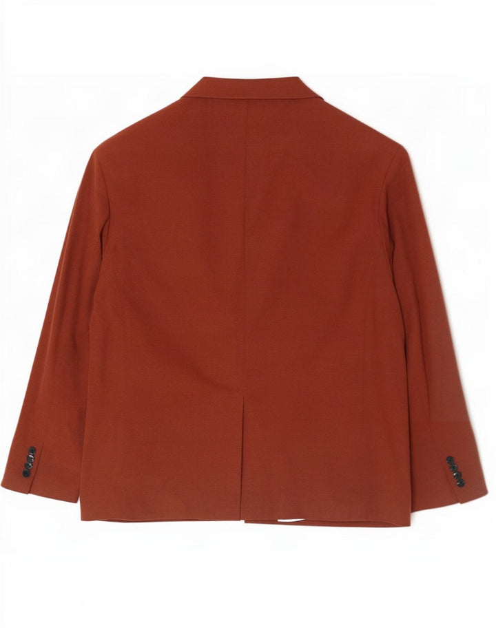 Zara Ανδρικό σακάκι με διπλό στήθος UK 42 XL καφέ πολυεστέρας