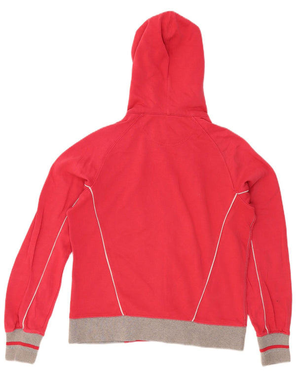 Champion Womens Heritage Classics Zip Hoodie πουλόβερ UK 18 XL Κόκκινο