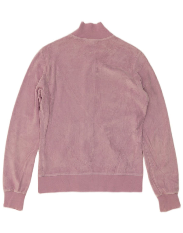 Champion Womens Heritage Fit Top Jacket UK 12 Medium Purple