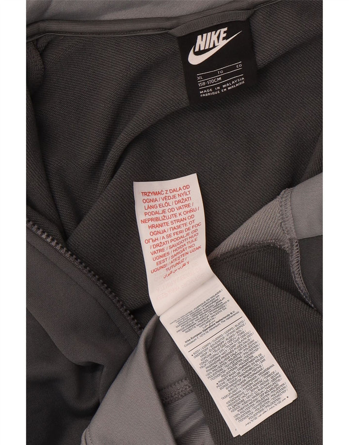Μπουφάν Nike Boys αθλητική φόρμα 13-14 ετών XL Grey Colorblock Polyester