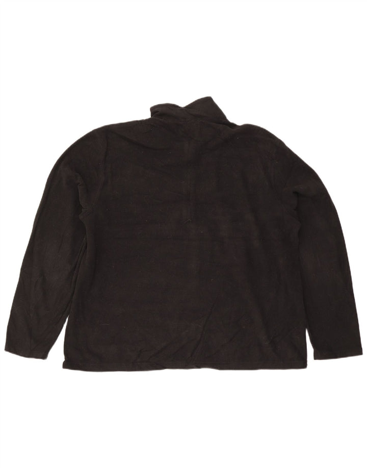 Eddie Bauer Ανδρικό φερμουάρ Fleece Jumper XL Μαύρος πολυεστέρας