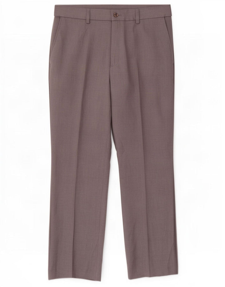 Farah Ανδρικό ίσιο παντελόνι Chino W34 L29 Γκρι Πολυεστέρας