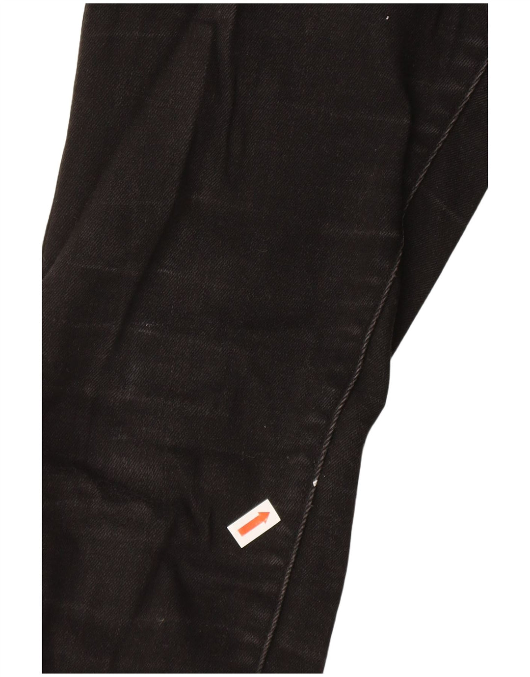 LEE Womens Riders Ψηλόποδα Skinny Jeans US 9 Medium W24 L27 Μαύρο βαμβακερό