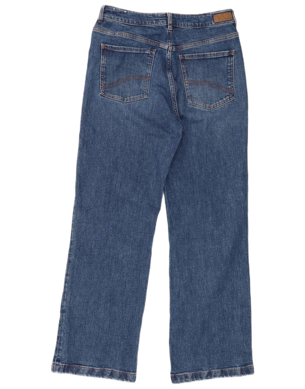 Fat Face Γυναικεία Elise Wide Leg Jeans UK 12 Medium W32 L30 Blue Cotton