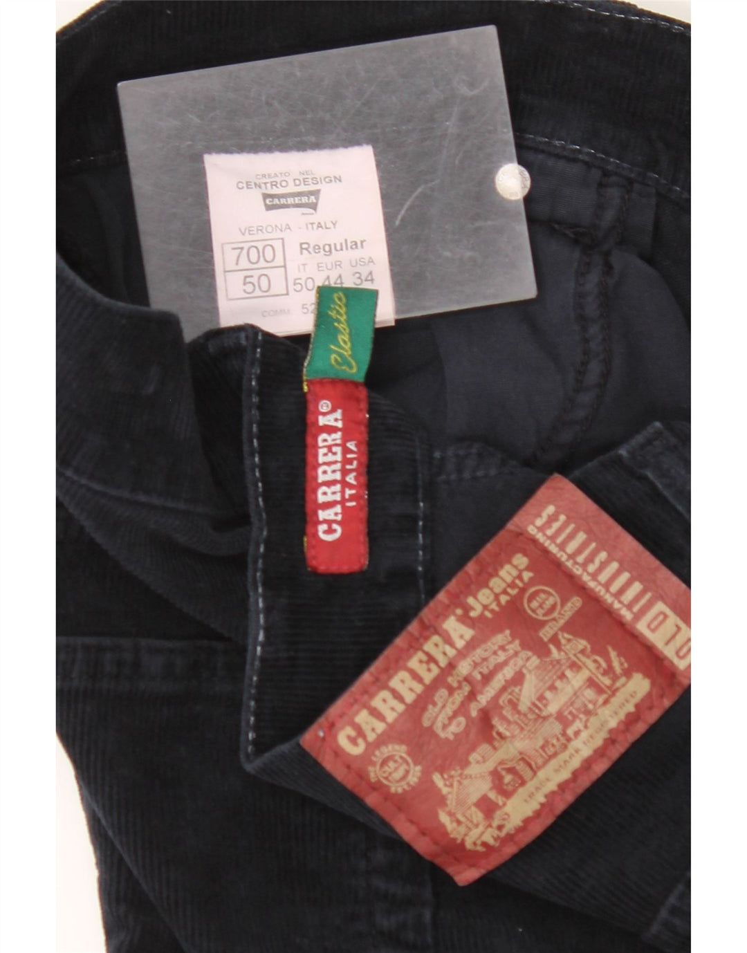 CARRERA Ανδρικό 700 Παντελόνι Regular Fit Slim Corduroy W34 L33 Navy Blue