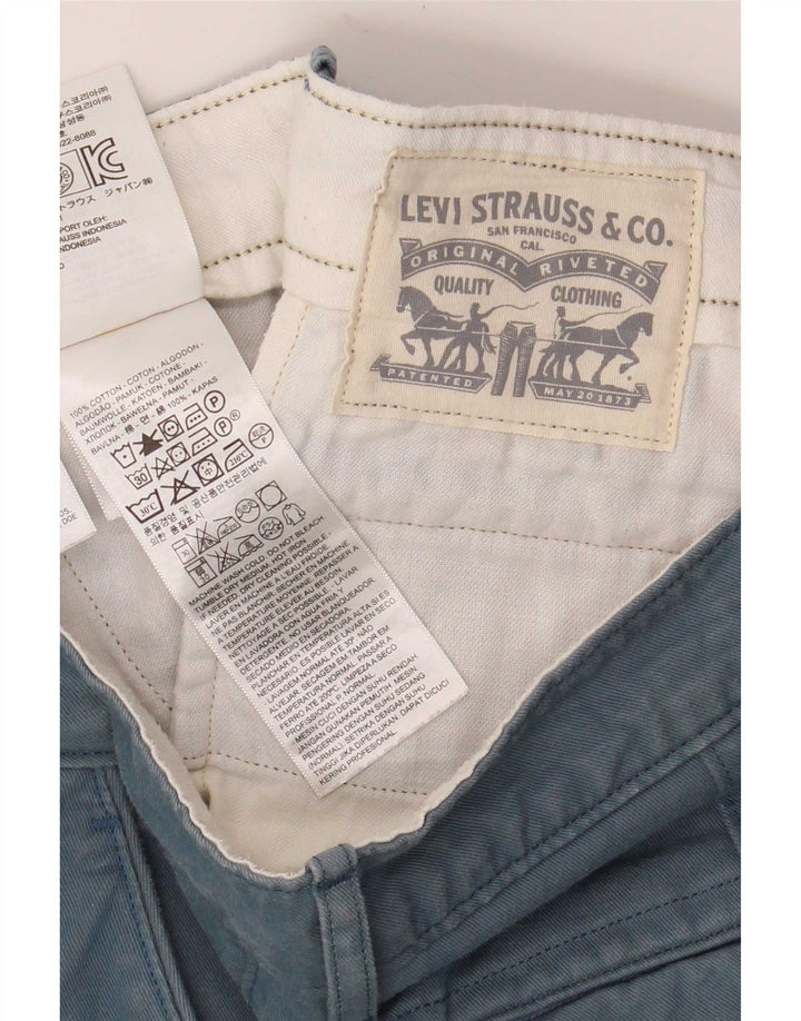 Ανδρικό σορτς Chino Levi's W34 μεγάλο μπλε βαμβακερό