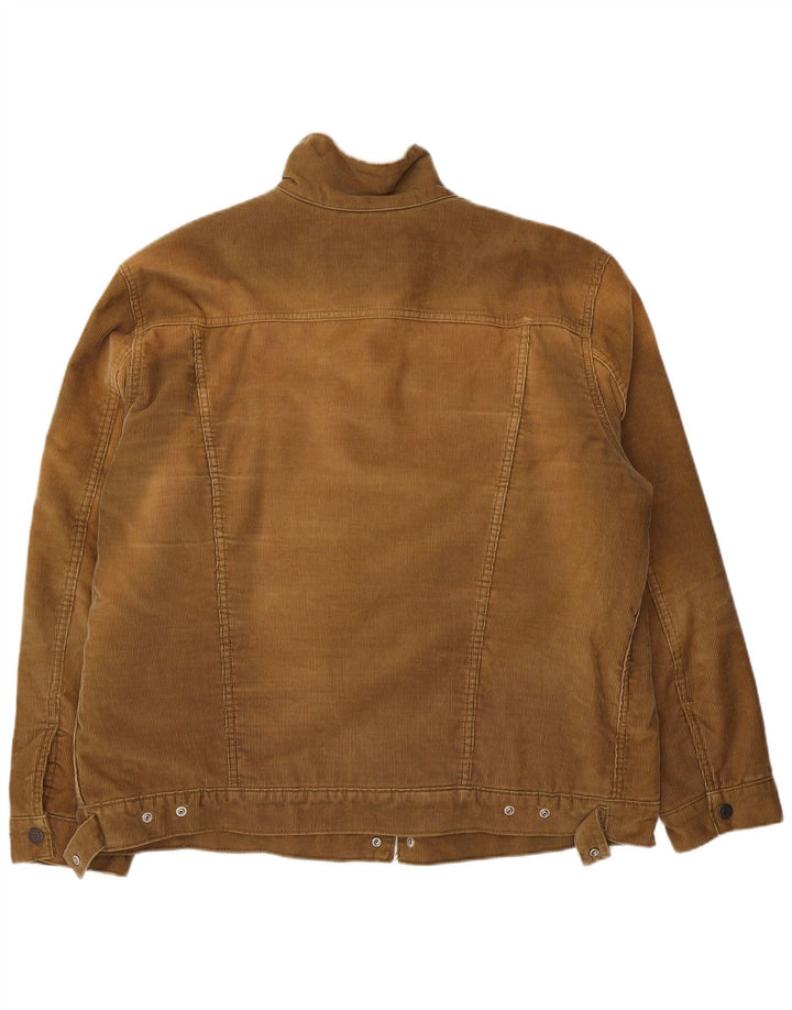 LEVI'S Ανδρικό Σέρπα Κοτλέ Μπουφάν UK 44 2XL Μπεζ βαμβακερό