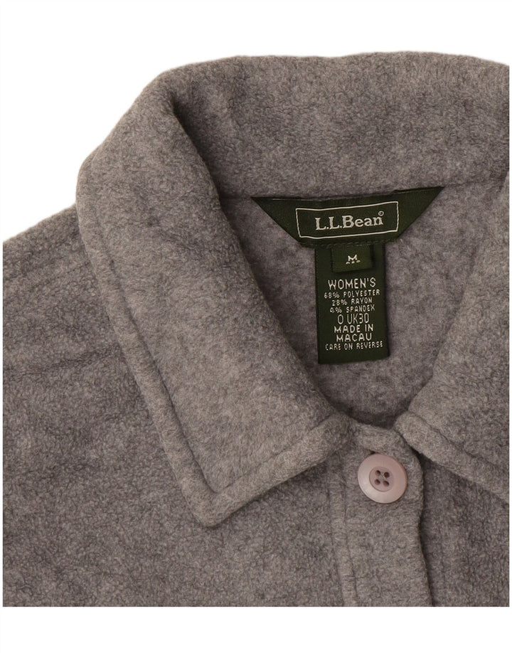 Γυναικείο Fleece Jacket L.L.Bean UK 14 Medium Grey Polyester