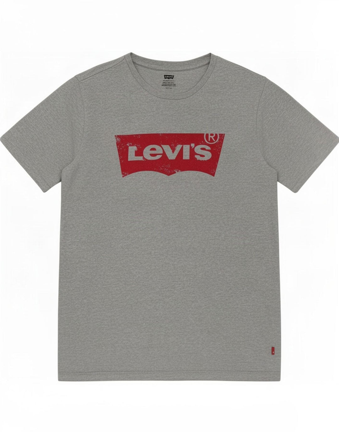 Ανδρικό γραφικό μπλουζάκι Levi's Small γκρι βαμβακερό