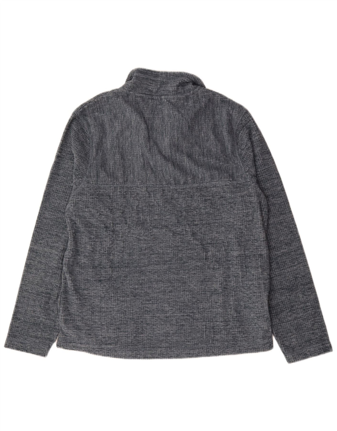 WEIRD FISH Ανδρικό φούτερ με φερμουάρ Jumper UK 18 XL με γκρι φλύκταινα πολυεστέρα
