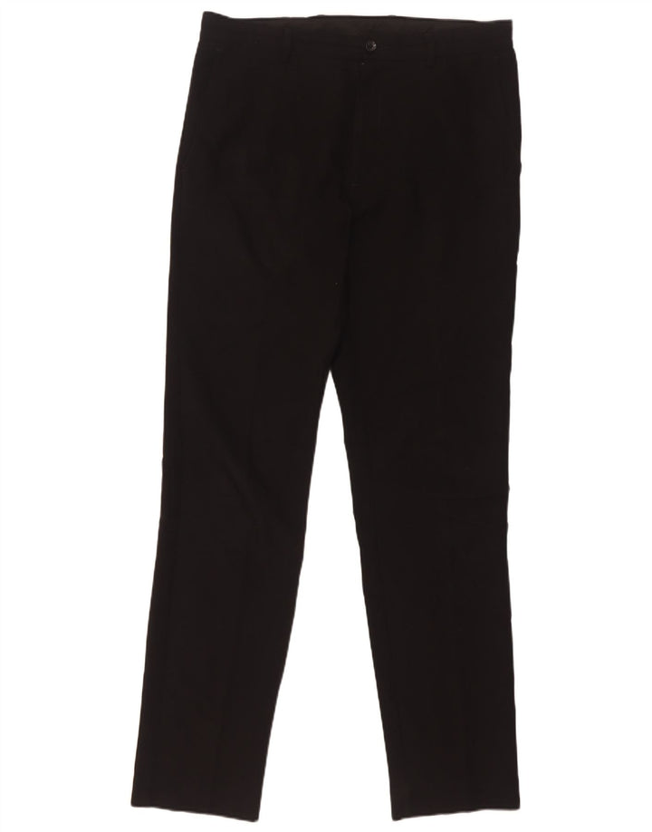 Marks & Spencer Ανδρικό Skinny Casual Παντελόνι W33 L32 Μαύρο Πολυεστέρας