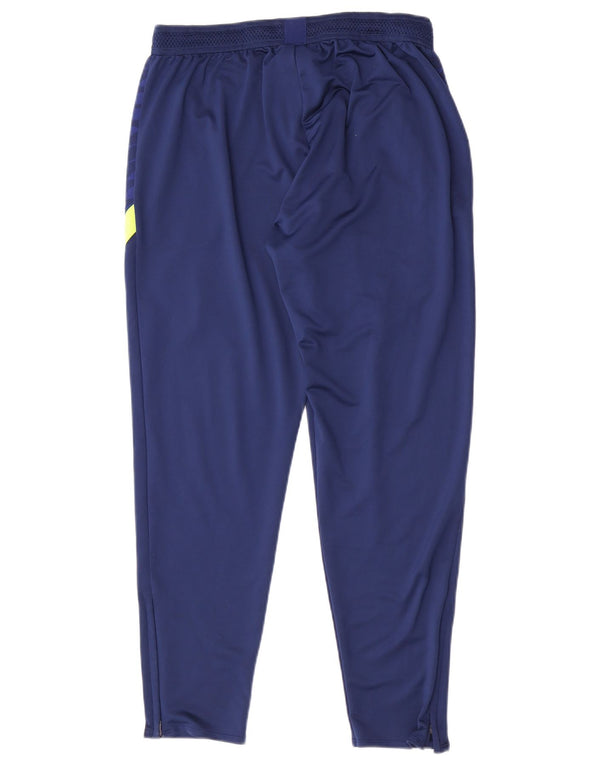 Nike Boys Dri Fit Tracksuit Trousers 12-13 Years Large Navy Blue