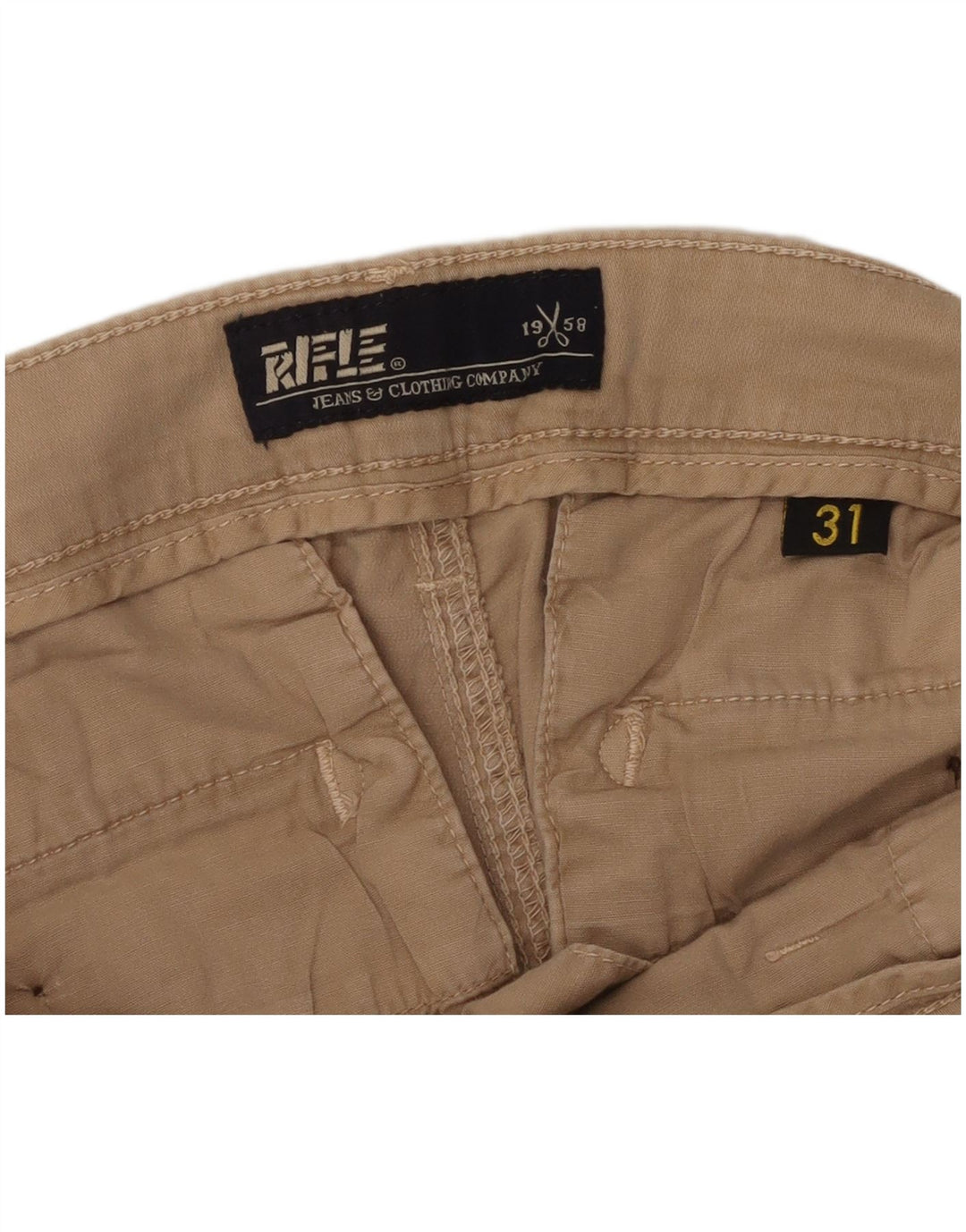 Ανδρικό παντελόνι RIFLE Slim Cargo W31 L30 Beige