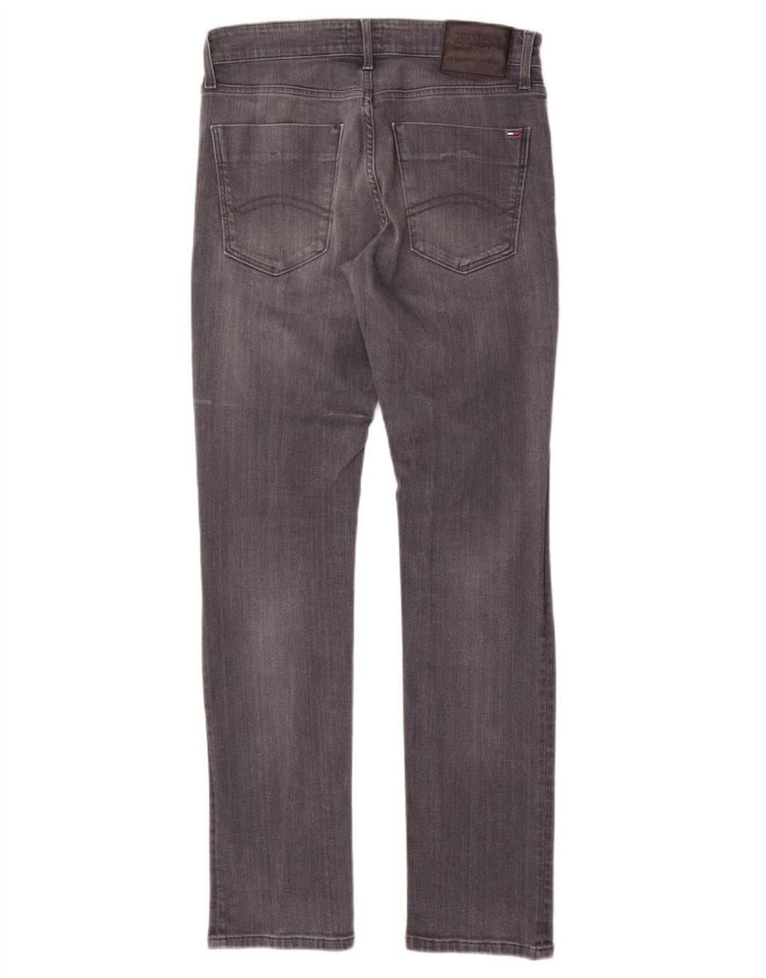 TOMMY HILFIGER Ανδρικό Slim Jeans W32 L32 Γκρι βαμβακερό