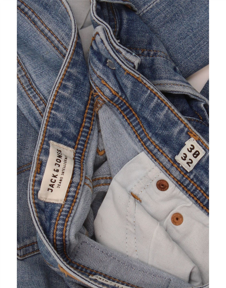 Jack & Jones Ανδρικό Mike Slim Jeans W30 L32 Μπλε