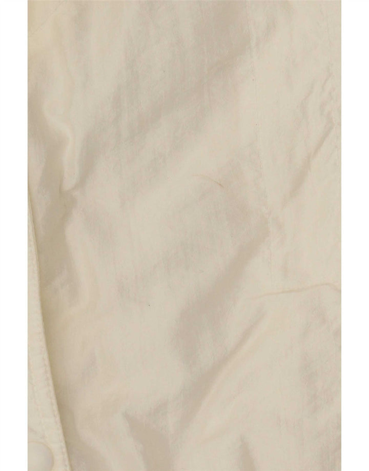 Vintage Γυναικείο Bomber Jacket UK 14 Large White