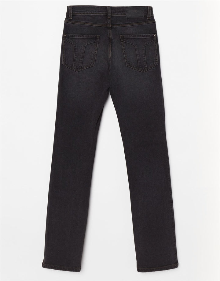 Ανδρικό τζιν Trussardi ίσιο W29 L32 Γκρι βαμβακερό