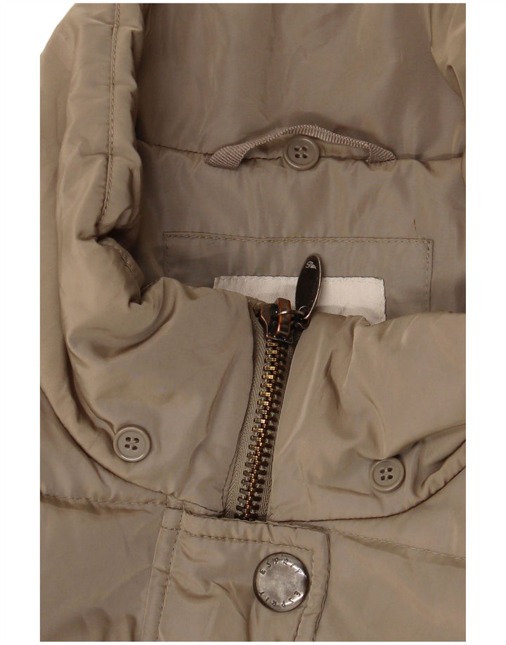 Esprit Γυναικείο παλτό UK 16 Large Khaki Polyester