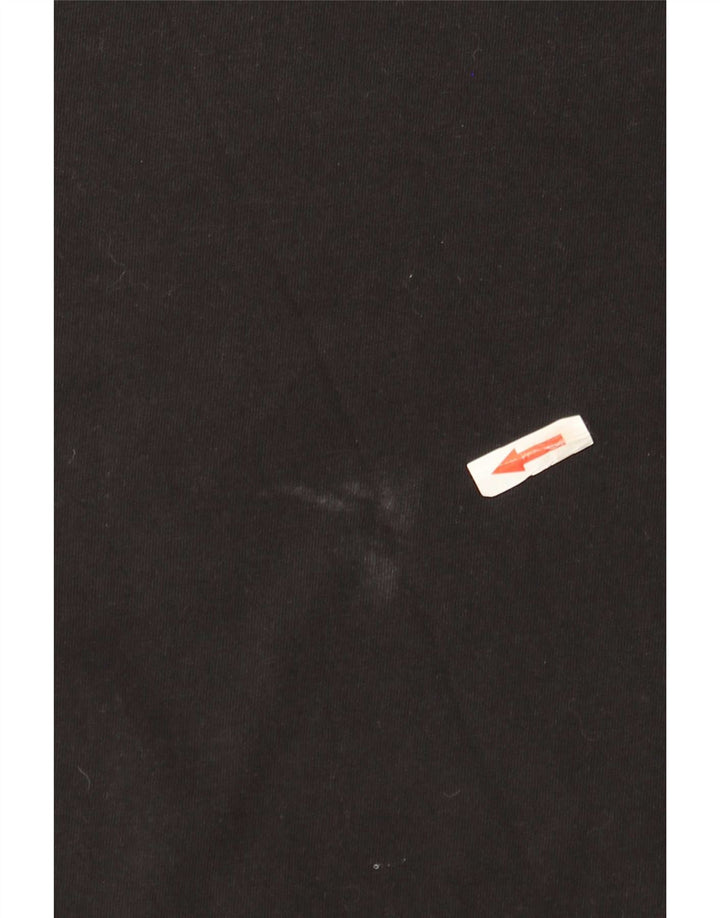 Ανδρικό T-Shirt με κανονικό γραφικό Adidas Top Medium Μαύρο