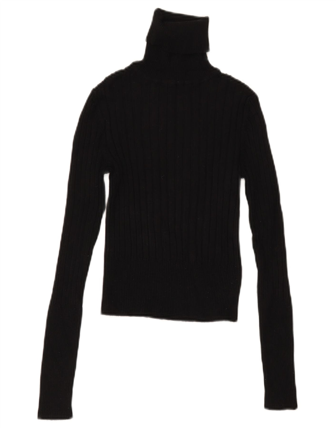 Zara Γυναικείο πουλόβερ με ρολό λαιμόκοψη UK 12 μεσαίο μαύρο