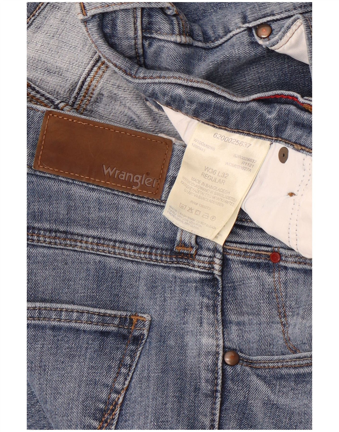 Ανδρικό τζιν Wrangler Regular Slim W36 L32 Μπλε βαμβακερό