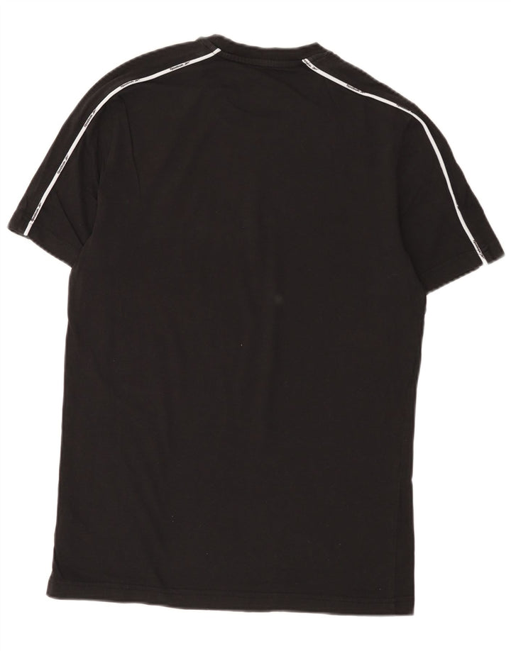 Ανδρικό T-Shirt Reebok Top Μικρό μαύρο βαμβακερό