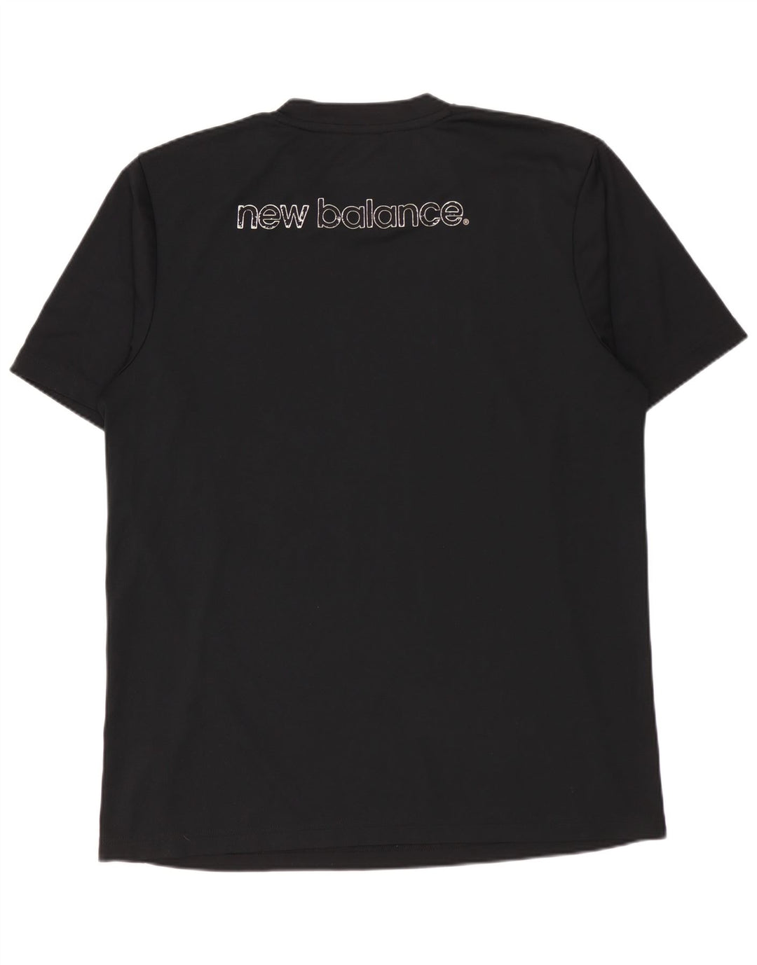 Ανδρικό γραφικό μπλουζάκι NEW BALANCE Top Medium Μαύρο Πολυεστέρας