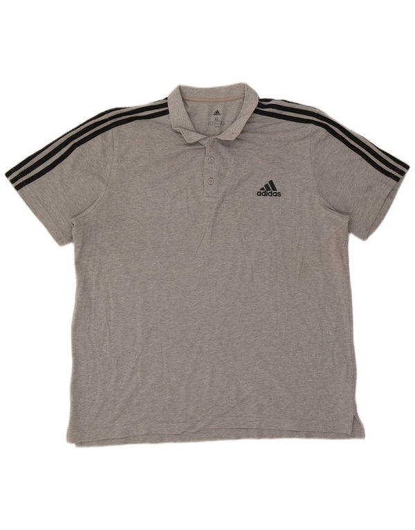 Ανδρικό πουκάμισο Adidas Polo XL Γκρι βαμβακερό