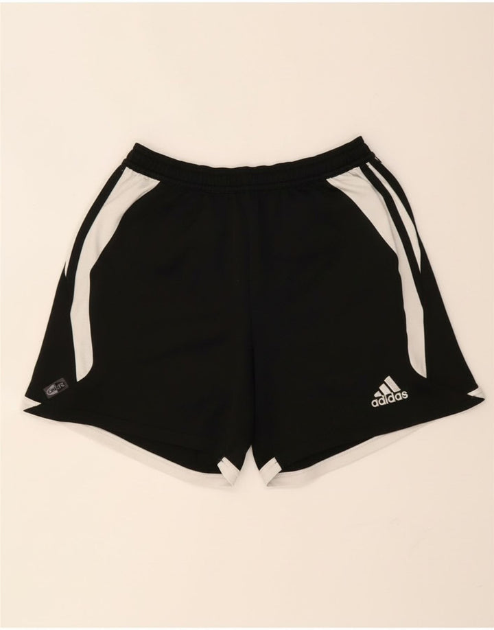 Ανδρικό σορτς Adidas Climalite Sport σορτς μεσαίου μαύρου χρώματος πολυεστέρας