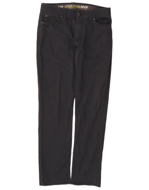 Lee Mens Extreme Motion Straight Tapered Casual Παντελόνι W33 L32 Γκρι