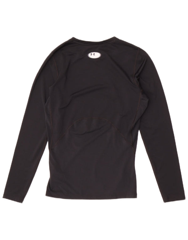 Under Armour Ανδρικό Heat Gear Top Μακρύ μανίκι μεγάλο μαύρο πολυεστέρα