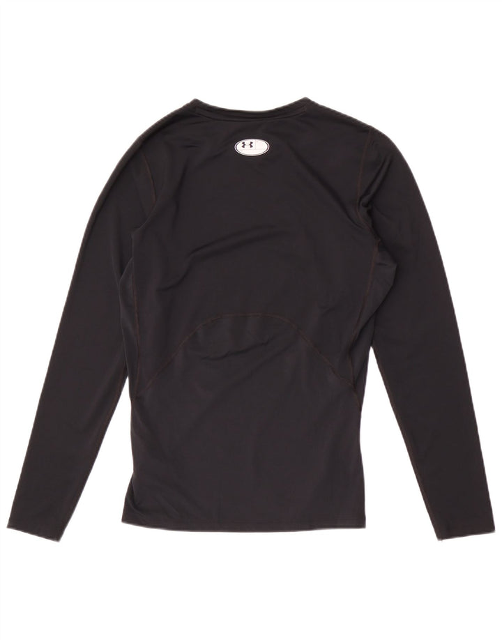 Under Armour Ανδρικό Heat Gear Top Μακρύ μανίκι μεγάλο μαύρο πολυεστέρα