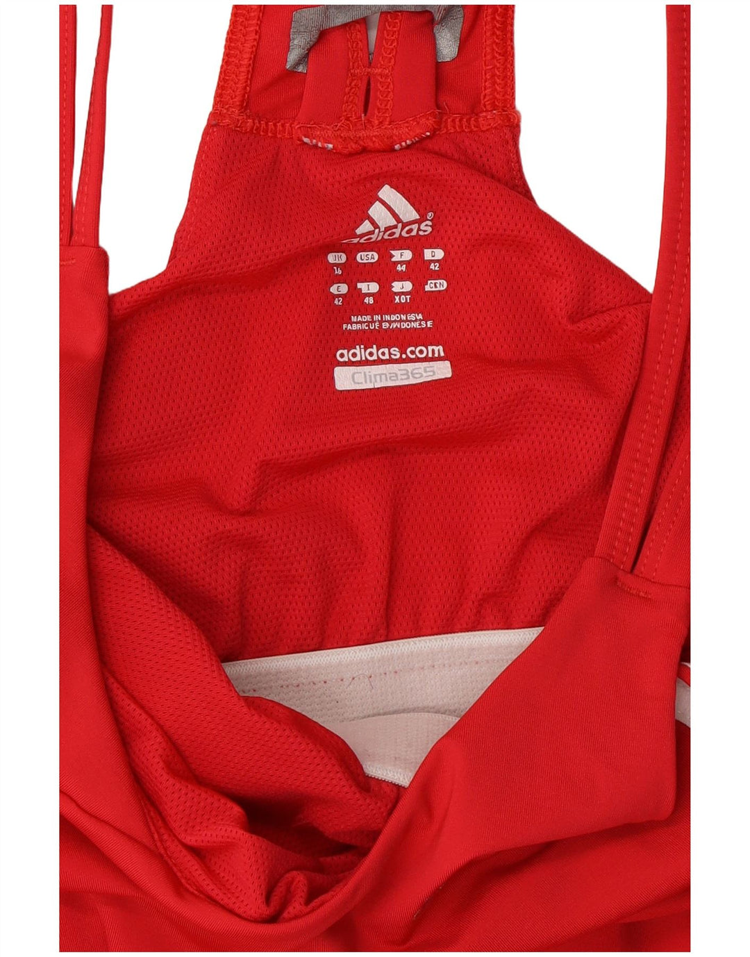 ADIDAS Γυναικείο Clima 365 Vest Top UK 16 Large Red