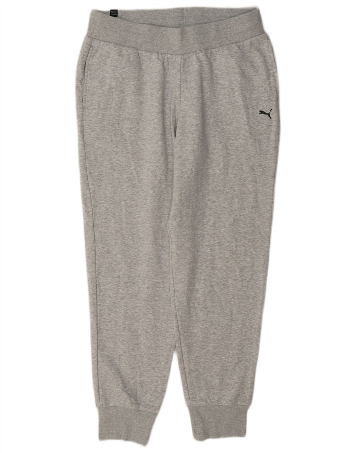 Puma Γυναικεία φόρμα παντελόνι Joggers UK 14 Medium Grey