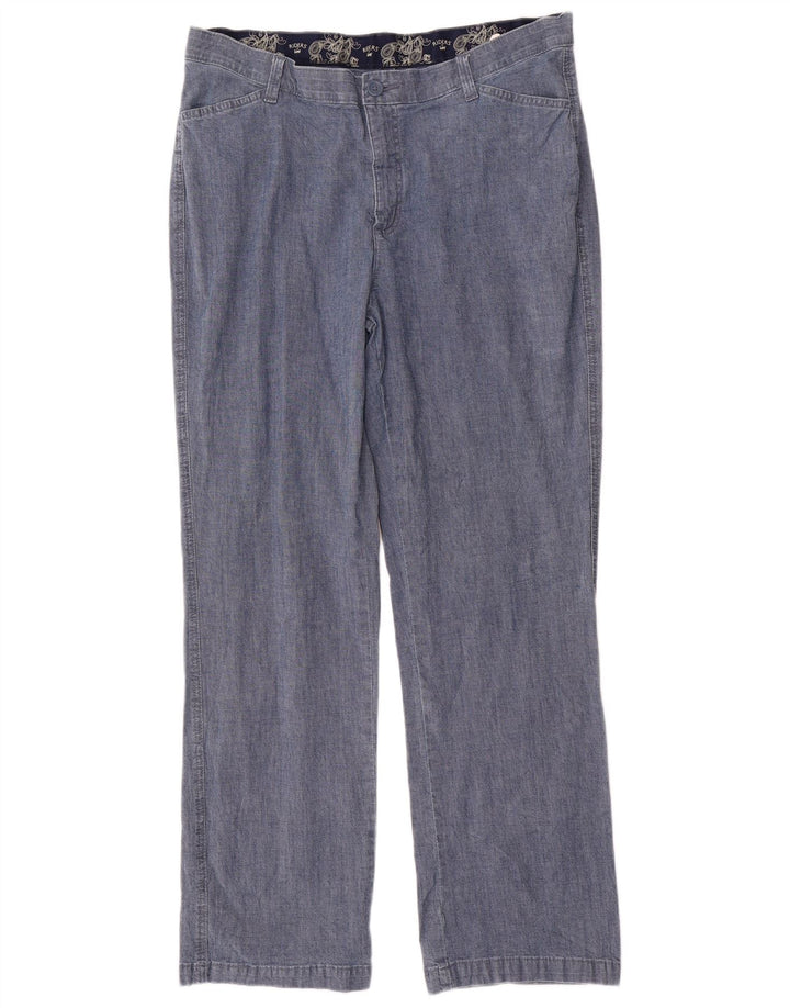 LEE Womens Riders Ψηλόμεσο Casual Παντελόνι US 18 2XL W36 L31 Blue