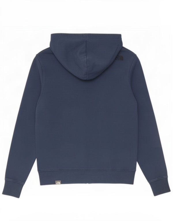 Ανδρικό πουλόβερ με κουκούλα με φερμουάρ North Face XS Navy Blue Cotton