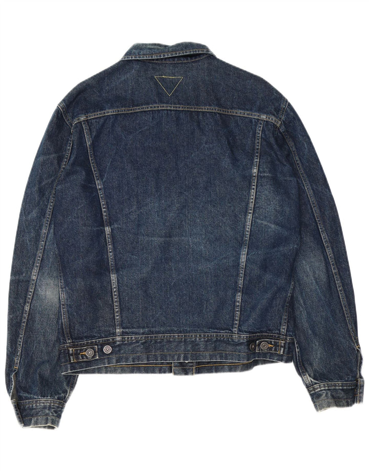 Ανδρικό τζιν μπουφάν Meltin' Pot UK 44 2XL Blue Cotton