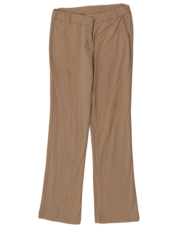 Izod Girls Bootcut Chino Παντελόνι 13-14 ετών W26 L28 Μπεζ βαμβακερό