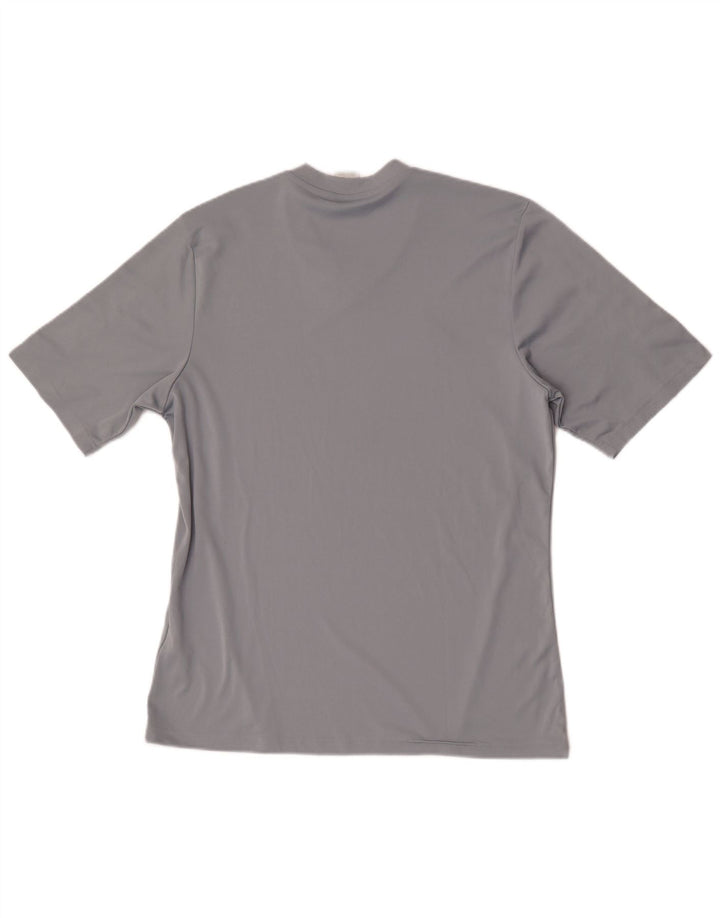 Ανδρικό T-Shirt Adidas Top Large Grey Polyester
