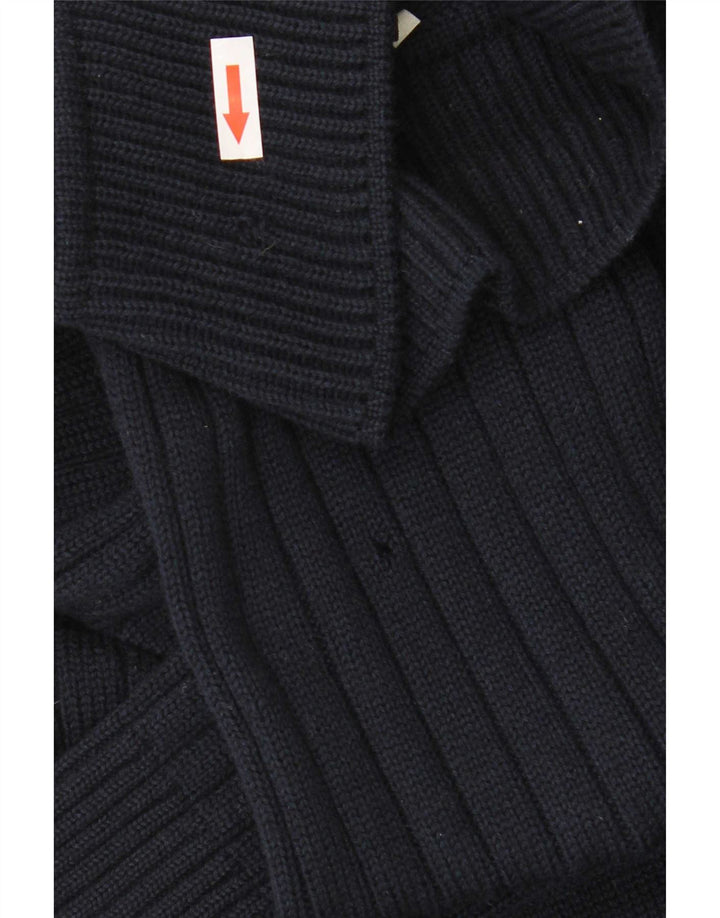 Ανδρικό πουλόβερ Ranger Cardigan IT 50 Medium Navy Blue Colorblock παρθένο μαλλί