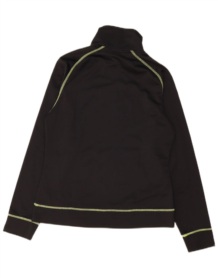 Γυναικεία αθλητική φόρμα ASICS Top Jacket UK 12 Medium Black Polyester