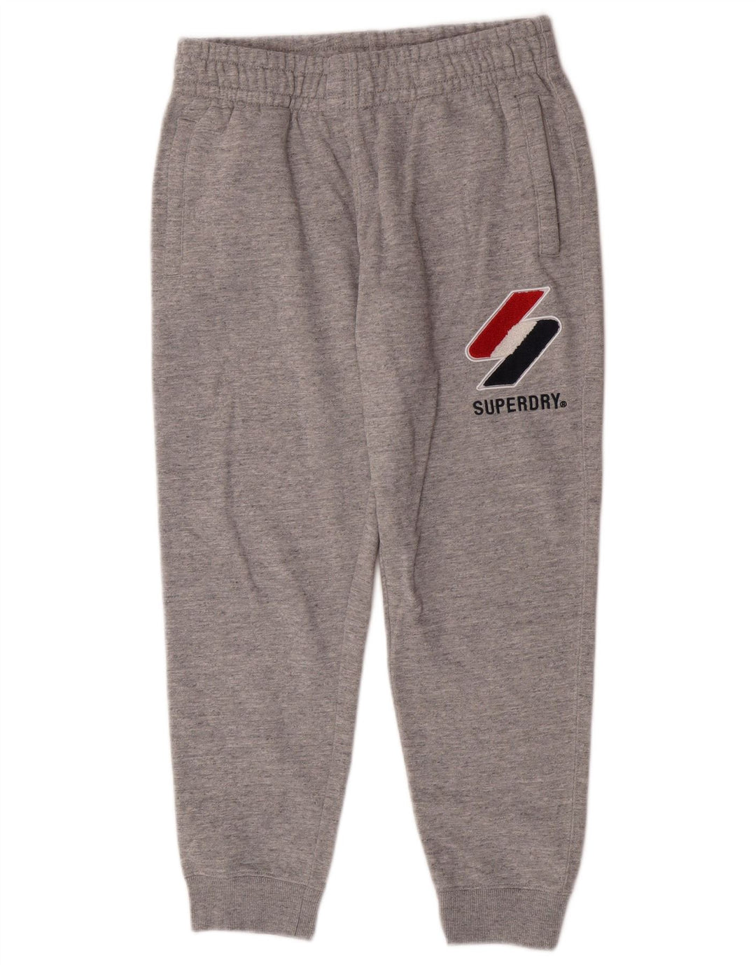 Ανδρική φόρμα γραφικών Superdry Παντελόνι Joggers Medium Grey Flecked