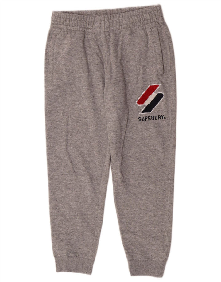 Ανδρική φόρμα γραφικών Superdry Παντελόνι Joggers Medium Grey Flecked