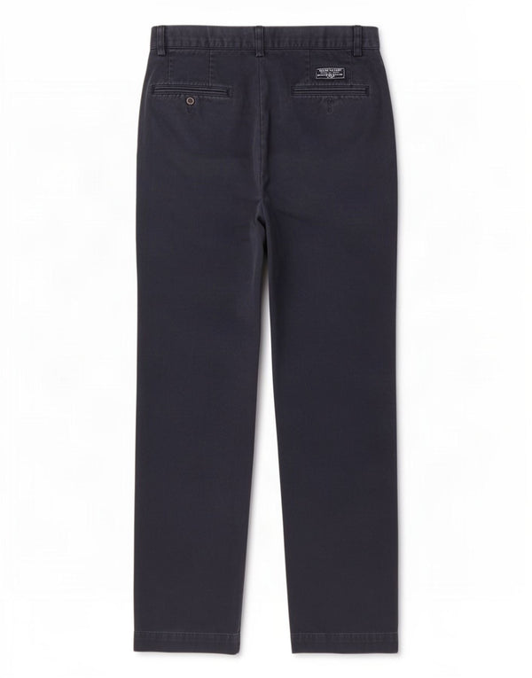 Polo Ralph Lauren Ανδρικό ίσιο παντελόνι Chino W32 L32 Navy Blue Cotton
