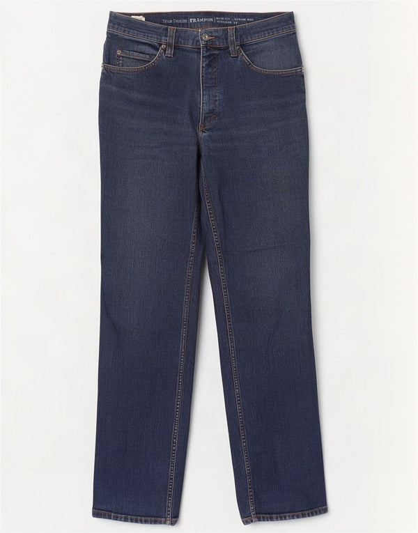 Mustang Ανδρικό Tramper Slim Fit Ψηλόμεσο ίσιο τζιν W34 L34 Μπλε βαμβακερό