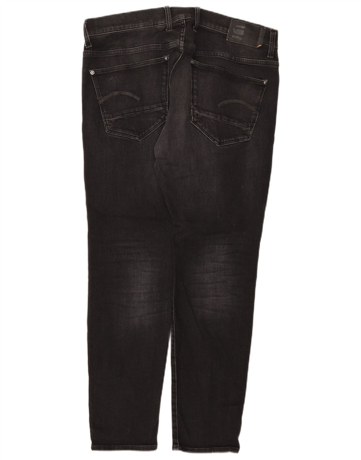 Ανδρικό Slim Jeans G-Star W36 L30 μαύρο βαμβακερό
