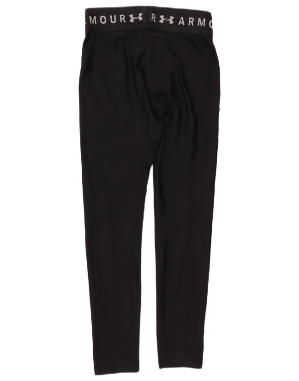 Γυναικεία γραφικά κολάν UNDER Armour Heat Gear UK 12 Medium Black