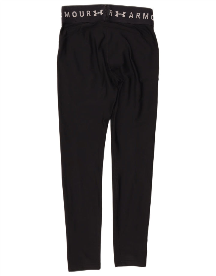 Γυναικεία γραφικά κολάν UNDER Armour Heat Gear UK 12 Medium Black