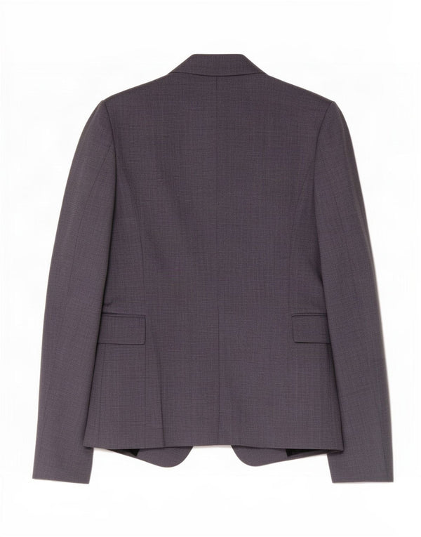 Zara Γυναικείο σακάκι 1 κουμπιού Blazer UK 6 XS Navy Blue Acetate